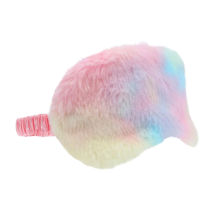 Opaska na oczy (mask) Fluffy Mask – puszysta, elastyczna, z miękkiego pluszu