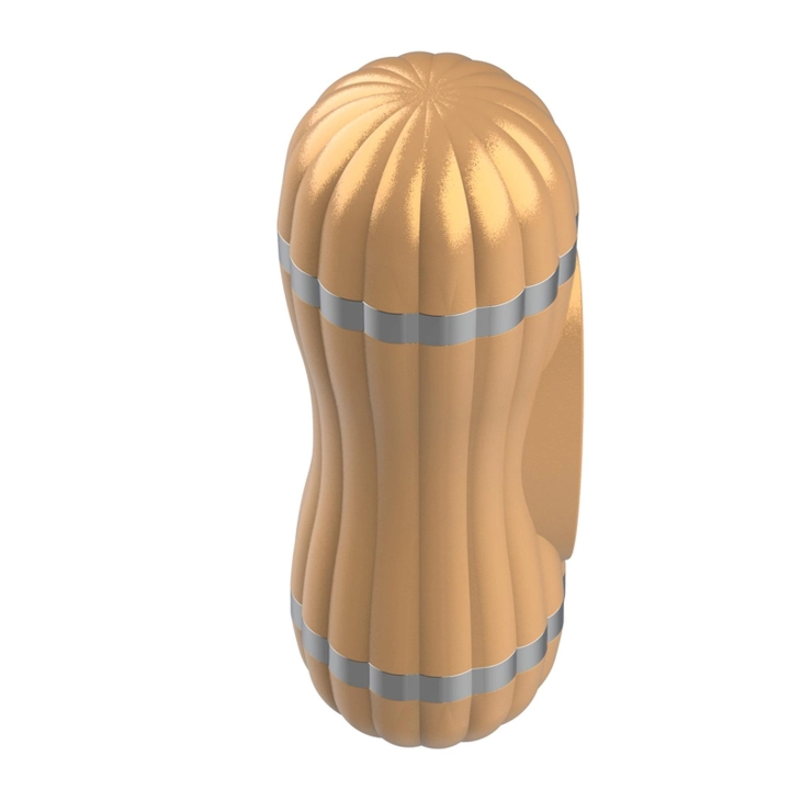 Masturbator Bevis – 36 trybów, 2 silniki, USB, TPE (22 cm, Ø7 cm)