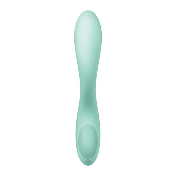 Wibrator G-Spot Satisfyer Rolling Pleasure, wodoodporny, 2 silniki, zielony 22 cm