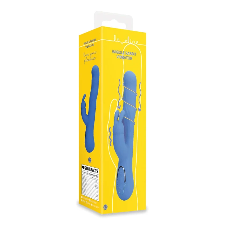 Wibrator typu Rabbit Loveline - Ergonomiczny, 24,4 cm, z funkcją 