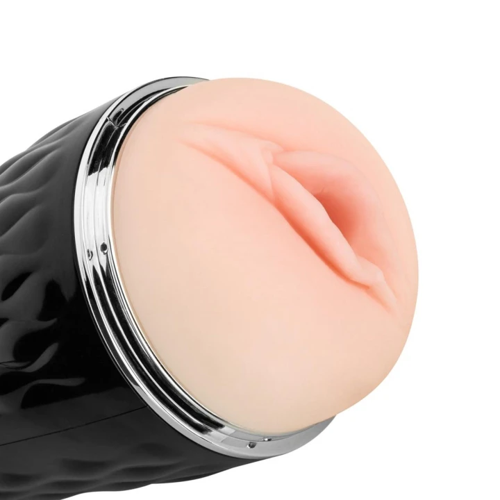 Masturbator elektryczny Teazers z 12 ustawieniami wibracji i funkcją jęków