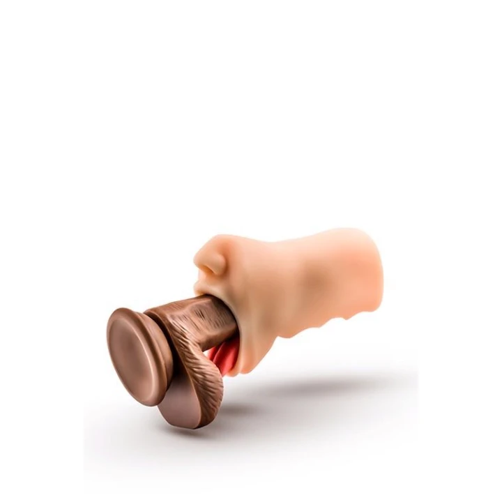 Stymulator oralny X5 MEN - TPE, 5 cali długości, elastyczny materiał