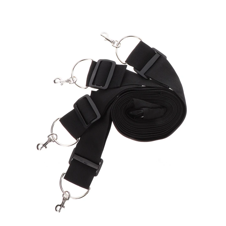 Restrainty do Łóżka TABOOM | Ekologiczna Skóra PU | Regulowane pasy nylonowe