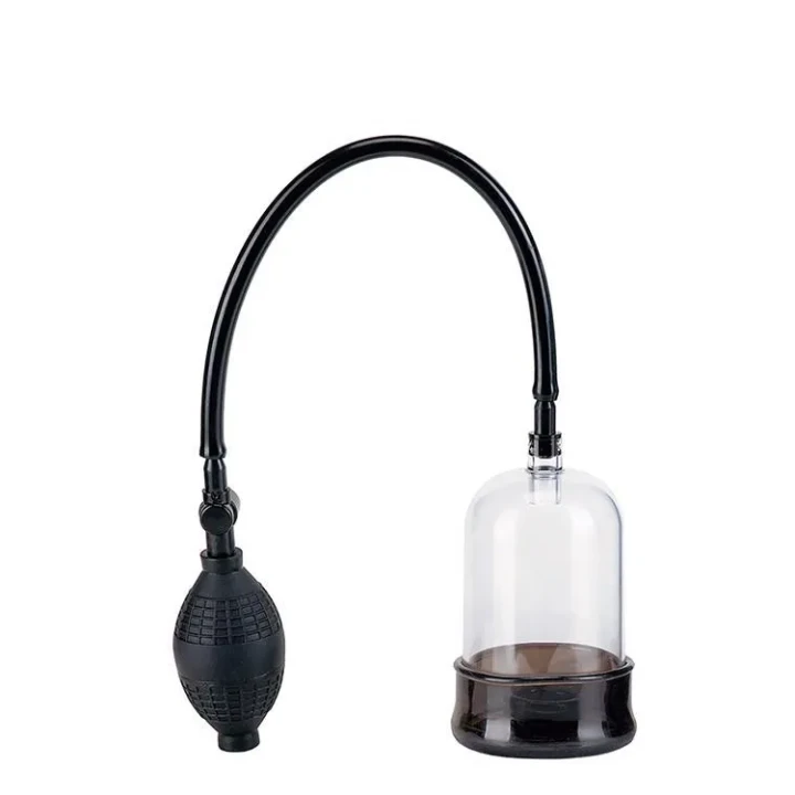 Pompka próżniowa do powiększania - silikonowa podstawa, szybki zawór zwrotny, teksturowana rączka