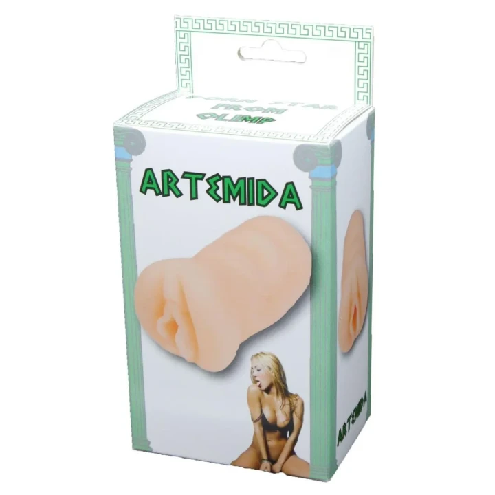 Masturbator elastyczny ARTEMIDA 340g z CyberSkin®, długość 14,5 cm, wodoodporny