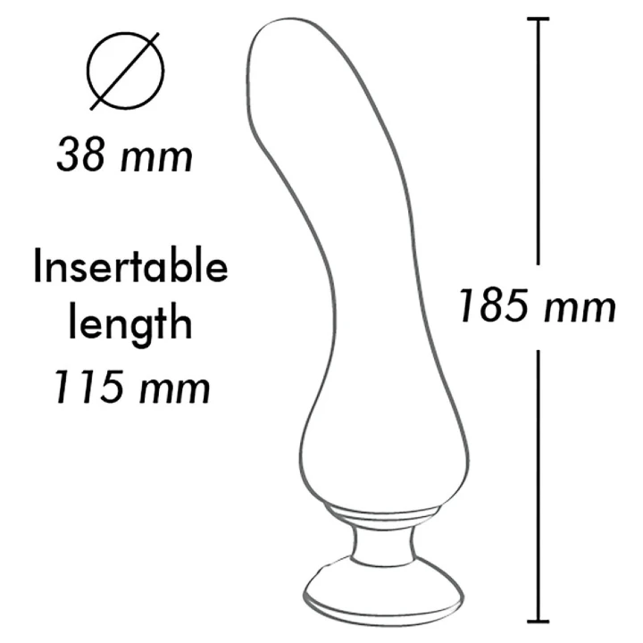 Masażer intymny SANYA Shunga, silikon medyczny, 10 trybów wibracji, wodoodporny