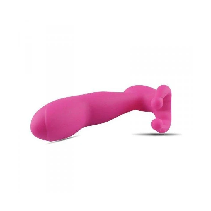 Stymulator łechtaczkowy Lowe Touch, Silikon, Wibracyjny, Podwójna Stymulacja