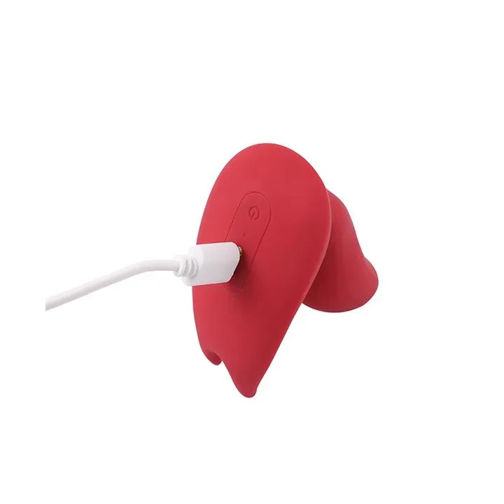 Wibrator podwójny Magic Umi - sterowanie aplikacją, wodoodporny, 10 prędkości