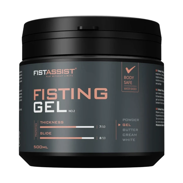 Żel intymny (Fisting) Fist Assist 500 ml — extra-gęsty, na bazie wody, amortyzujący