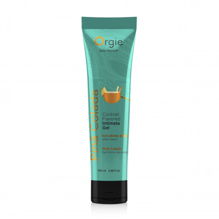 Żel intymny - Lube Tube, Pina Colada, 100ml - długotrwałe nawilżenie, nieklejący, łatwy do zmycia