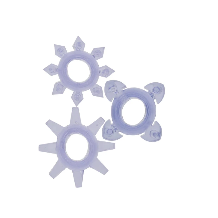 Pierścienie C dla Stymulacji - Tickle, TPR - TPE, Wodoodporne, 3 Wzory