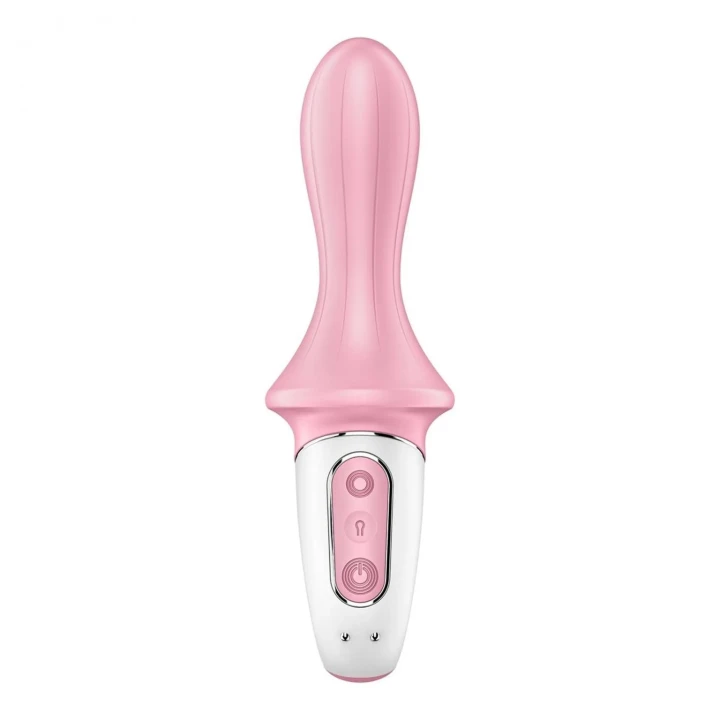 Wibrator analny Satisfyer Air Pump Booty 5+ | Nadmuchiwany, Bluetooth, 12 programów