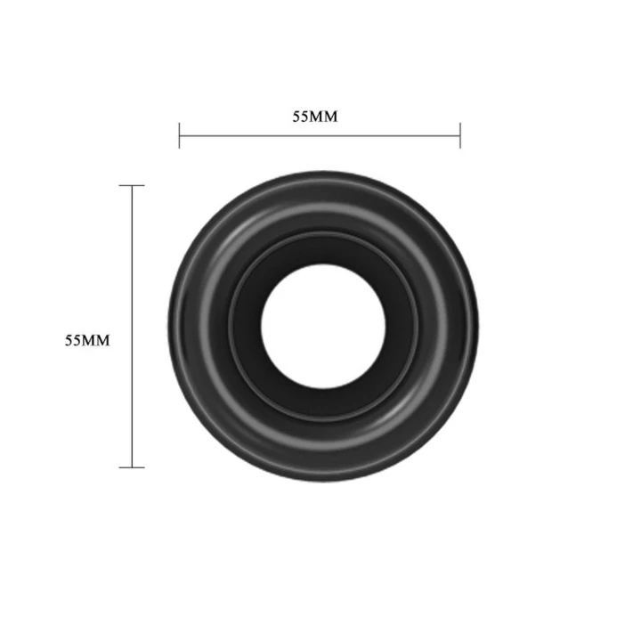 Pompka do penisa PRETTY LOVE – automatyczna, wibrująca, przezroczysty cylinder