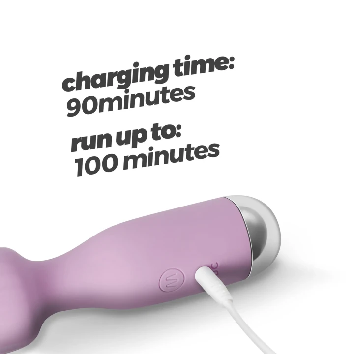 Różdżka do stymulacji, Crushious Wanderlust, 15cm, 10 trybów wibracji, silikon medyczny