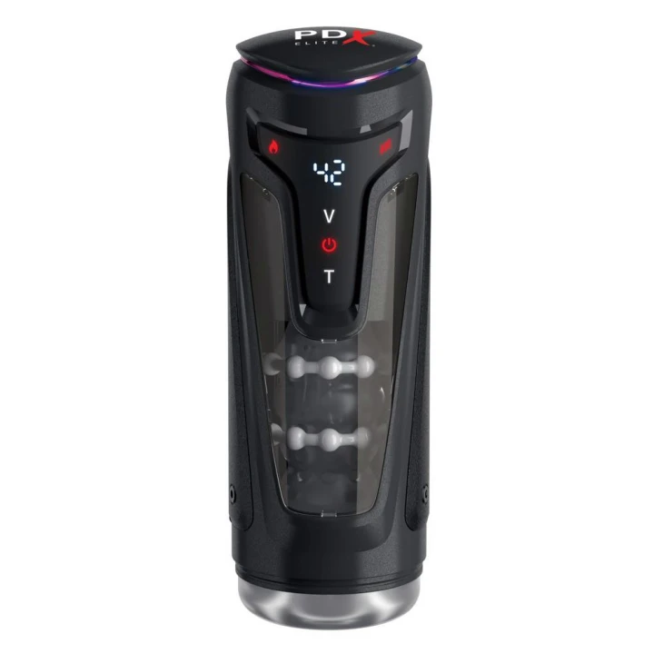 Masażer Penisowy PDX Elite Moto-Bator Pro z Wibracjami i Funkcją Podgrzewania