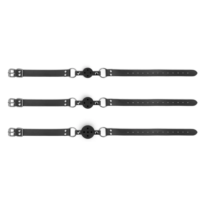 Kneble z kulką - Zestaw 3 szt. - komfortowe, oddychające, wysokiej jakości