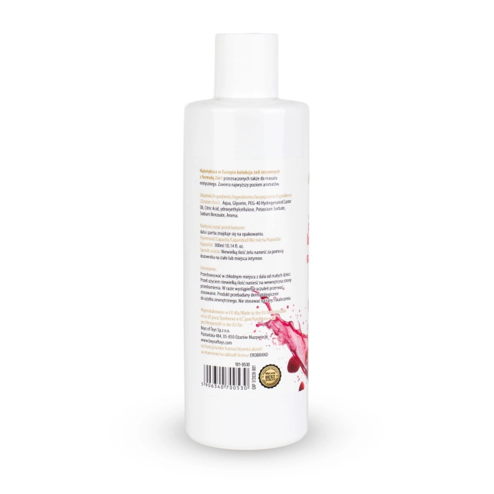 Żel intymno-masujący 2w1 MyLove Aroma Series Malina, wodny, 300 ml
