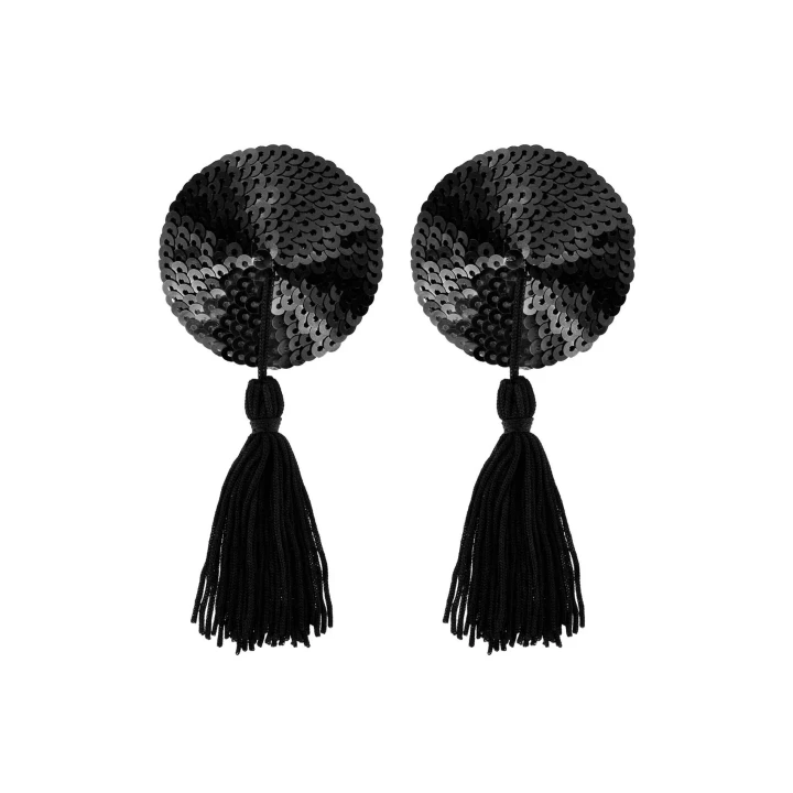 Zasłonki na sutki PARIS HOLLYWOOD - hipoalergiczne, złocone, średnica 58 mm