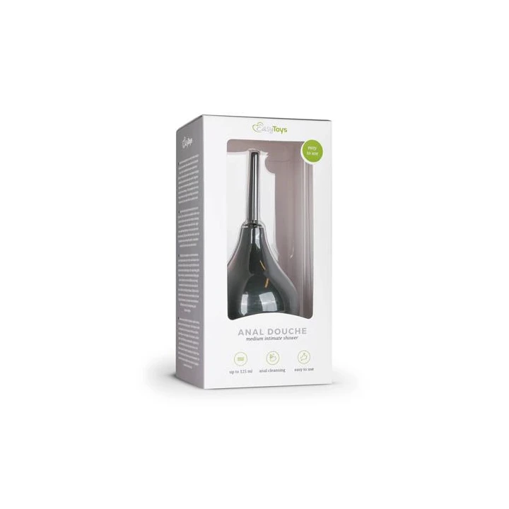 Douch analny Easytoys - średni, ABS, wodoodporny, wygodny aplikator