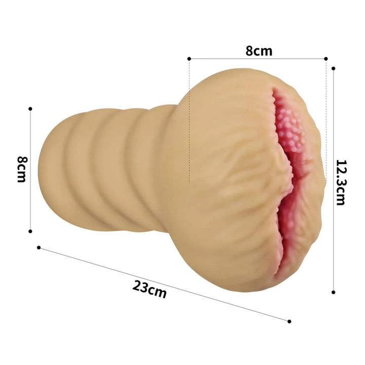 Masturbator TPE Alien's Pie z realistycznym kanałem 9