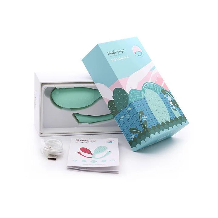 Stymulator łechtaczki - Magic Motion Fugu, USB, 7 wzorów wibracji, silikon