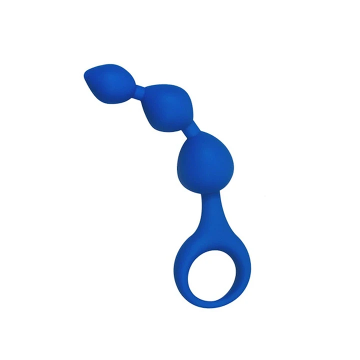 Dildo analne Adrien Lastic Triball, silikon medyczny, długość 14 cm, wodoodporny