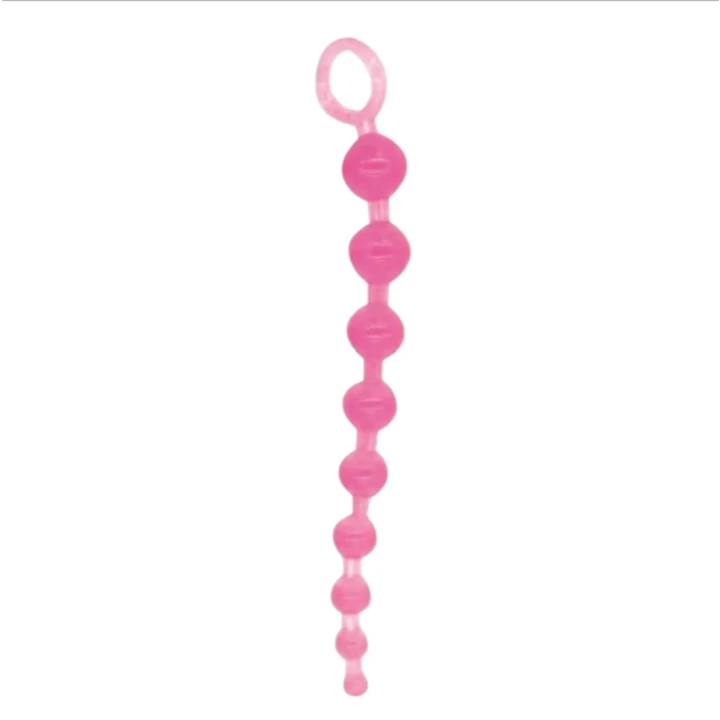 Koraliki analne Lovesecret Sensual LS25 | 30 cm | Silikon | Ergonomiczny uchwyt