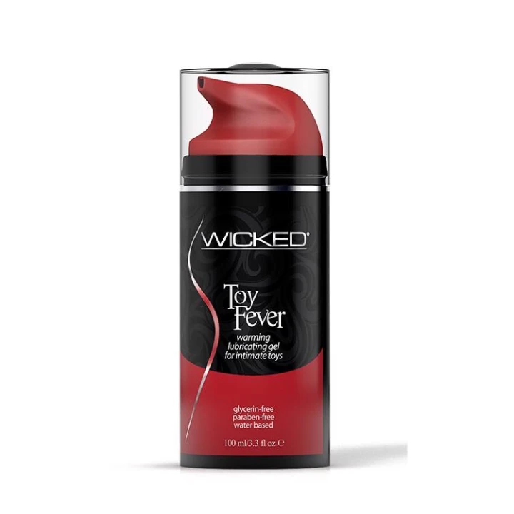 Lubrykant do Zabawek Warming Lube Wicked Toy Fever, 100ml, Na bazie wody, Bez gliceryny