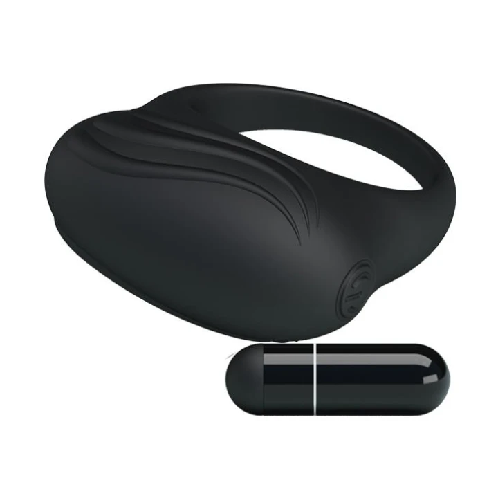 Wibrator do penisa PRETTY LOVE - BERTRAM, silikonowy, wibrujący, stymulujący