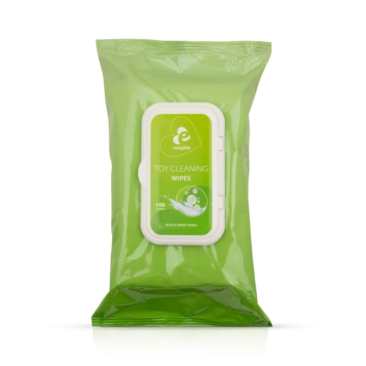 Chusteczki do czyszczenia zabawek EasyGlide – 100 szt., delikatne, bezzapachowe