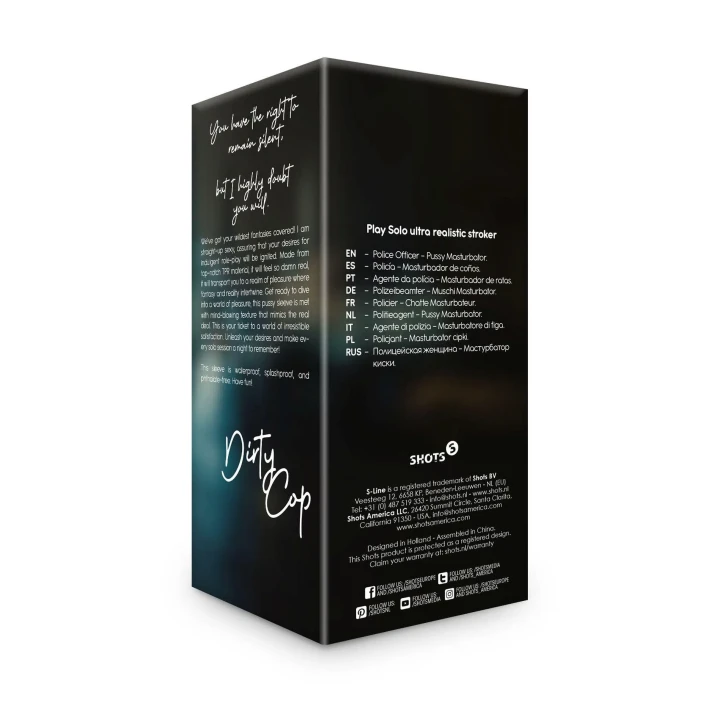 Masturbator - TPR, wodoodporny, realistyczna tekstura, 11 cm długości wkładanej