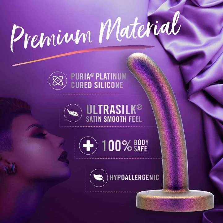 Dildo silikonowe Temptasia Surrender – Puria® Platinum, UltraSilk®, dla początkujących
