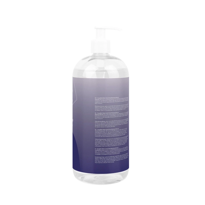 Lubrykant analny EasyGlide Anal Relaxing 1000 ml — wodny, łagodzący mentol+rumianek