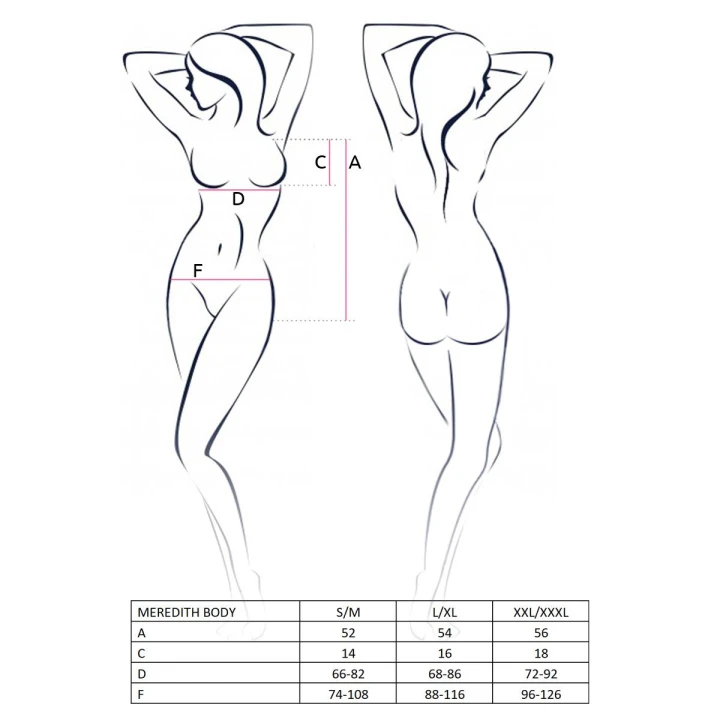 Body Casmir Meredith XXL/XXXL - koronkowe, open bra, regulowane ramiączka, fiszbiny