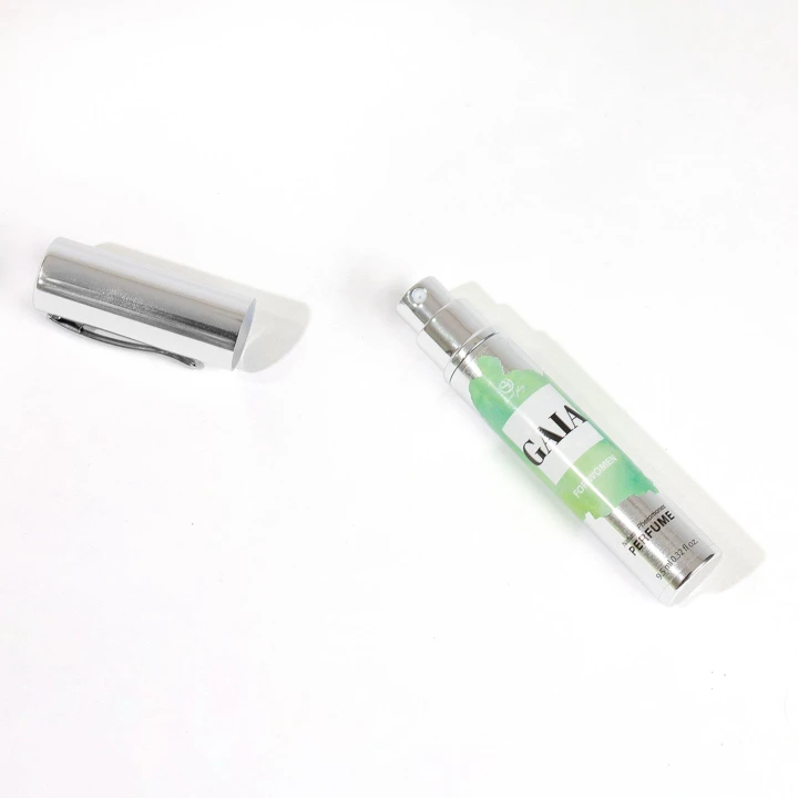 Perfum damski Gaia z feromonami, 10 ml, podróżna wersja, zapach trufli i owoców