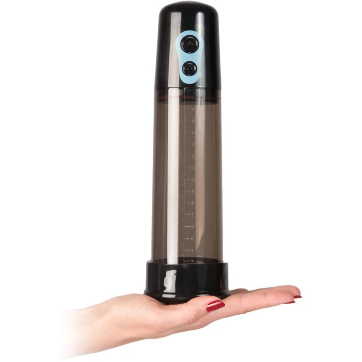 Pompka elektryczna do powiększania członka, 25,8cm długości, silikon, regulacja ciśnienia