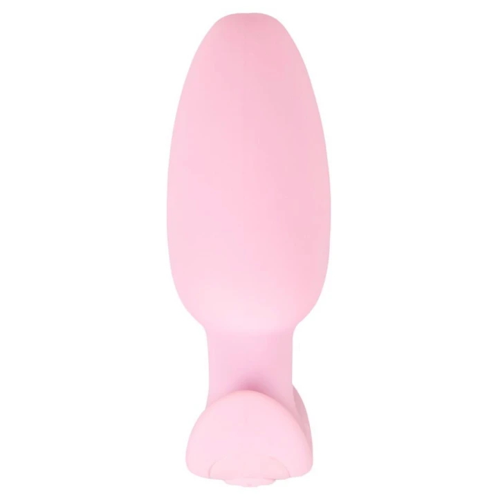 Korek analny Cuties, silikonowy, 7 trybów wibracji, długość 8 cm