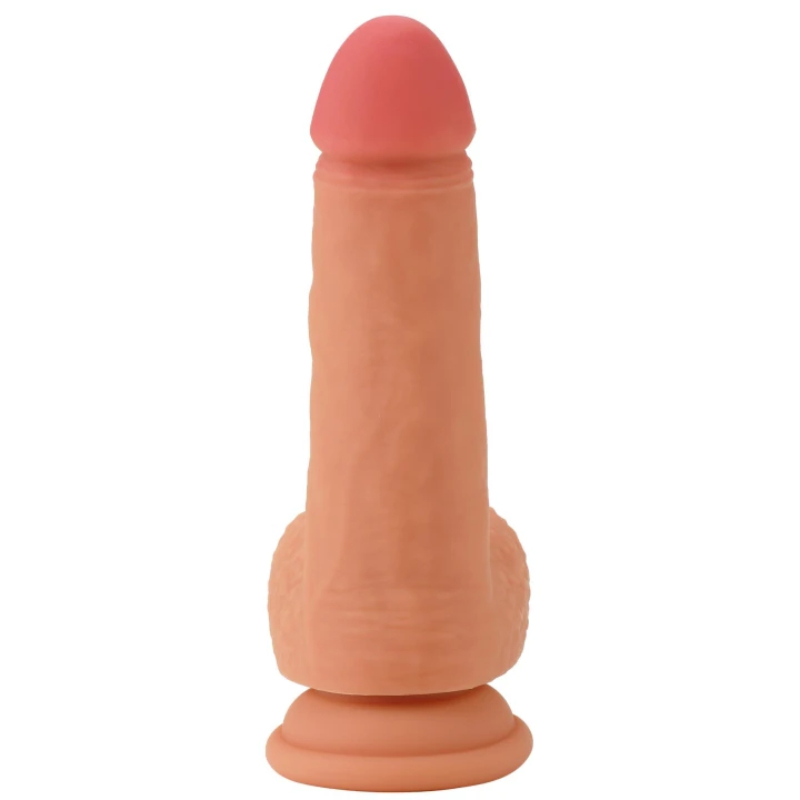 Dildo INFERNO HIDDEN DESIRE, silikonowy, 20 cm, regulowana długość, przyssawka
