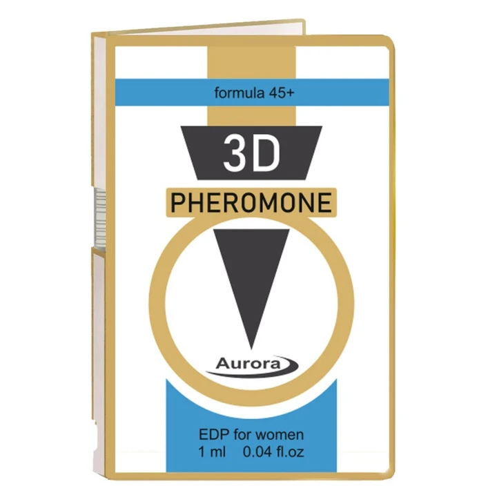 Pheromone Perfume - Feromony 3D dla kobiet 45+, 1ml, nuty jaśminu i bergamotki
