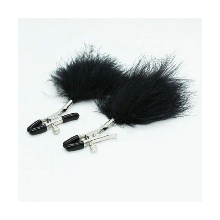 Zaciski na sutki metalowe z regulowanym naciskiem, zestaw dla entuzjastów BDSM