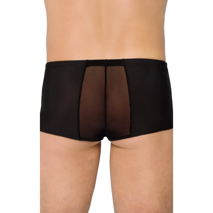 Szorty SOFTLINE COLLECTION 4505 - Czarny, M/L, Zmysłowy Design, Elastyczny Materiał