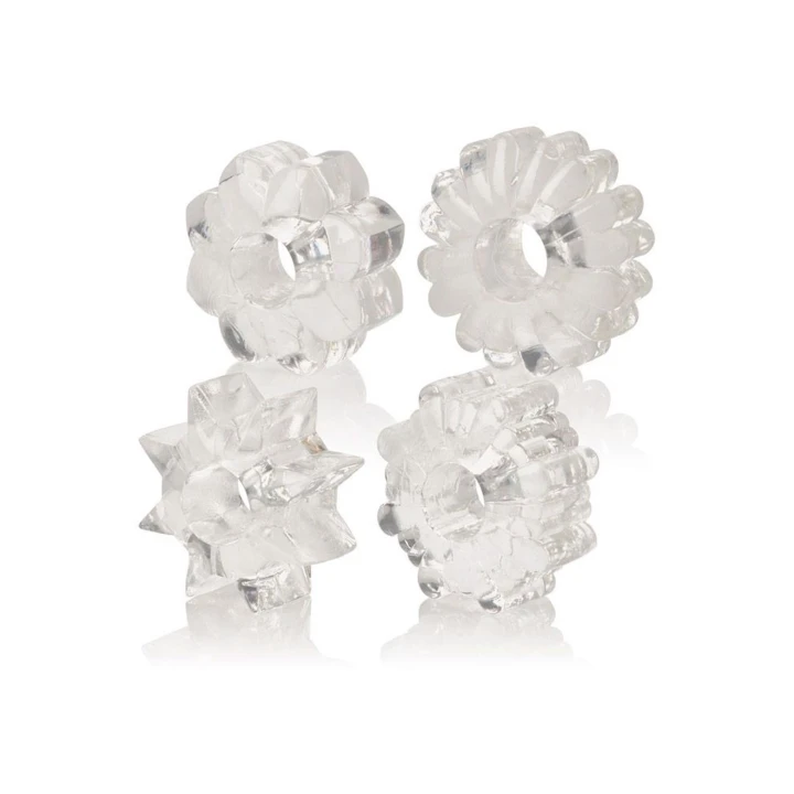 Przezroczyste podstawowe akcesoria 4 pak - wodoodporne, TPR, 0.75 cm