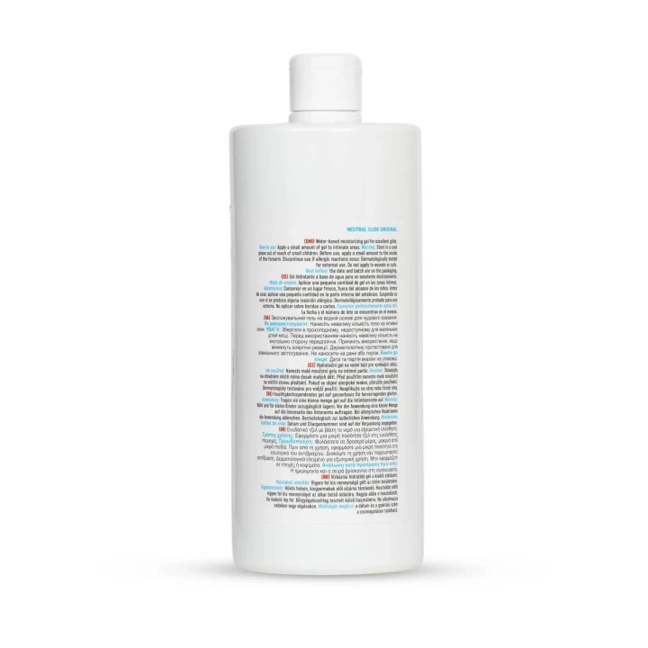 Żel intymny MyLove Neutral Slide Original 1000 ml — bezzapachowy, długotrwały poślizg