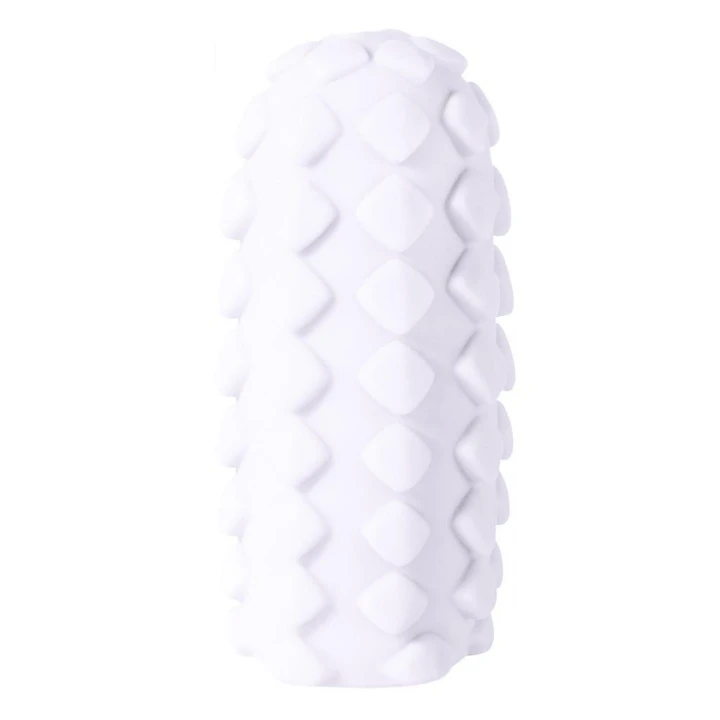 Masturbator TPE Marshmallow Maxi, wibrujący, długość 14,1 cm, wodoodporny