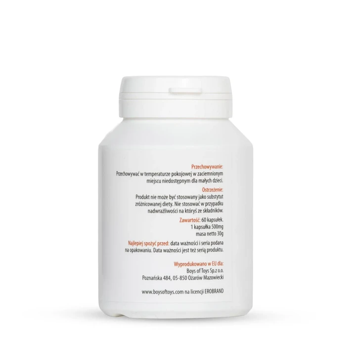 Suplement diety MyLove Ero — 60 kapsułek, szybkie i trwałe wsparcie erekcji