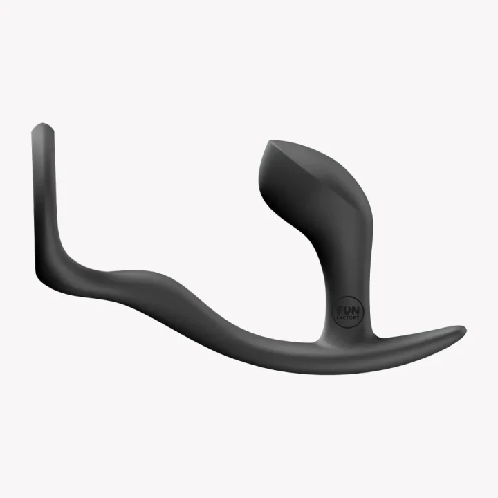 Pierścień erekcyjny i plug analny — Fun Factory Bootie Ring, silikon, wodoodporny