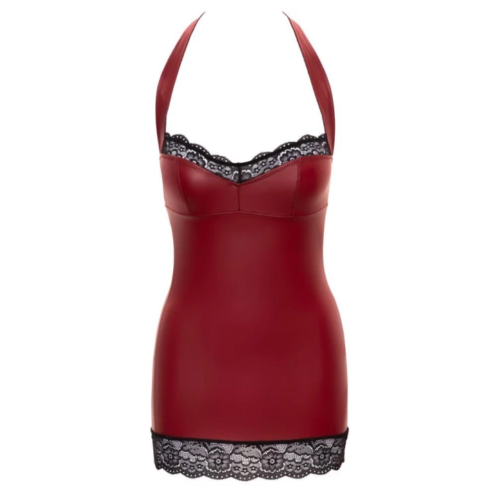 Sukienka Halter COTTELLI LINGERIE, mini, koronkowe wstawki, wysoki komfort
