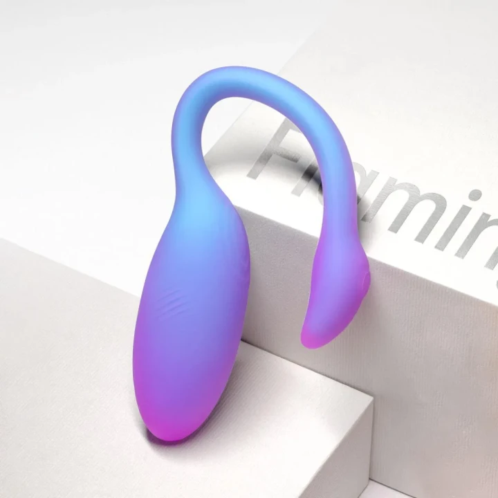 Wibrator noszony Magic Motion Flamingo Max — sterowanie aplikacją, squeeze-control, wodoodporny