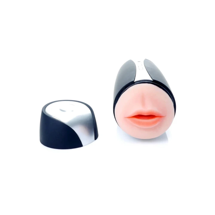 Masturbator SUSAN Double Delight 2.0 - CyberSkin®, 36 funkcji, USB, Wibracje