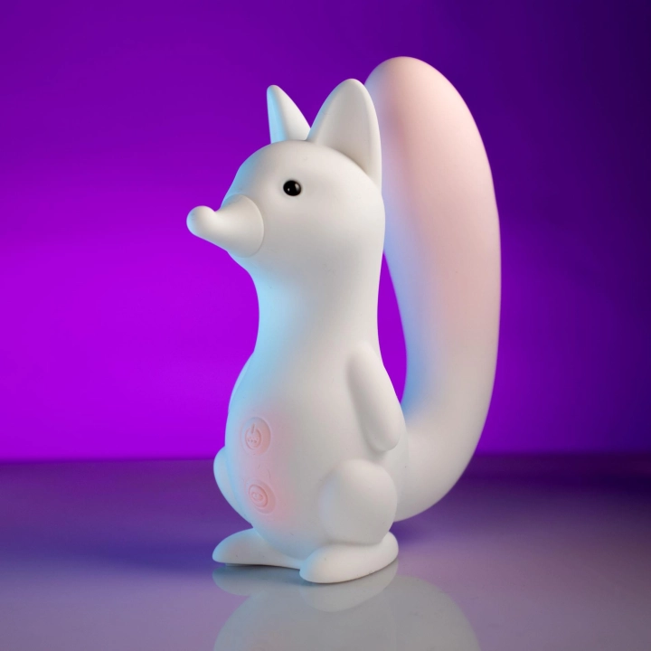Wibrator Squirrel Smart Tail – sterowanie aplikacją, ssanie i podgrzewanie